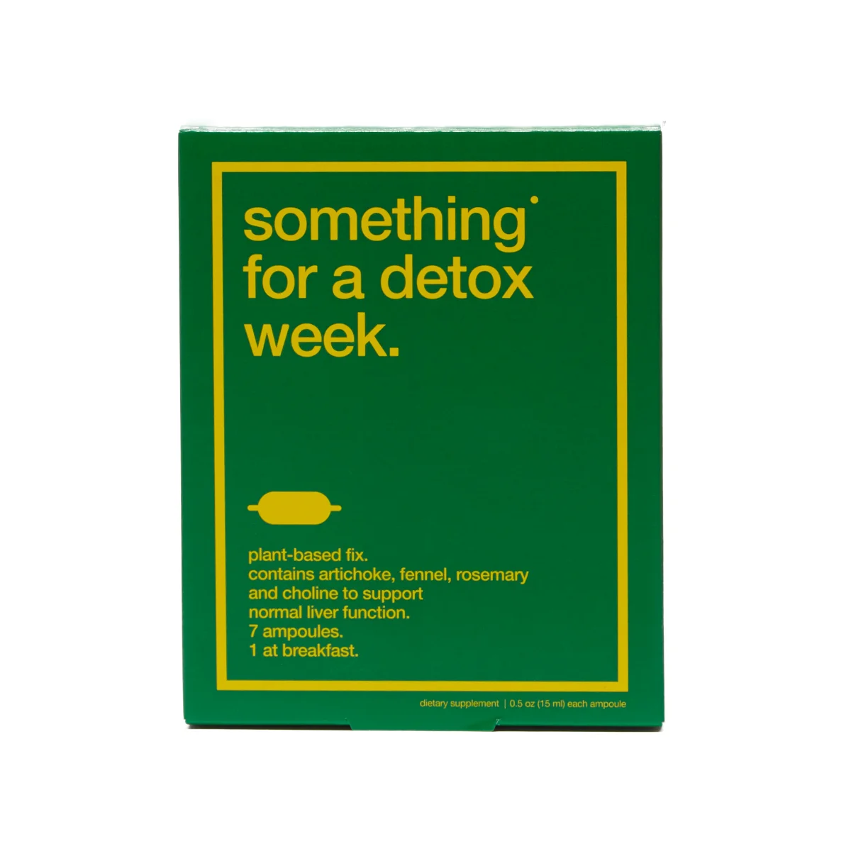 Something for a Detox - maksa toetus, puhastuskuur - 7x15ml